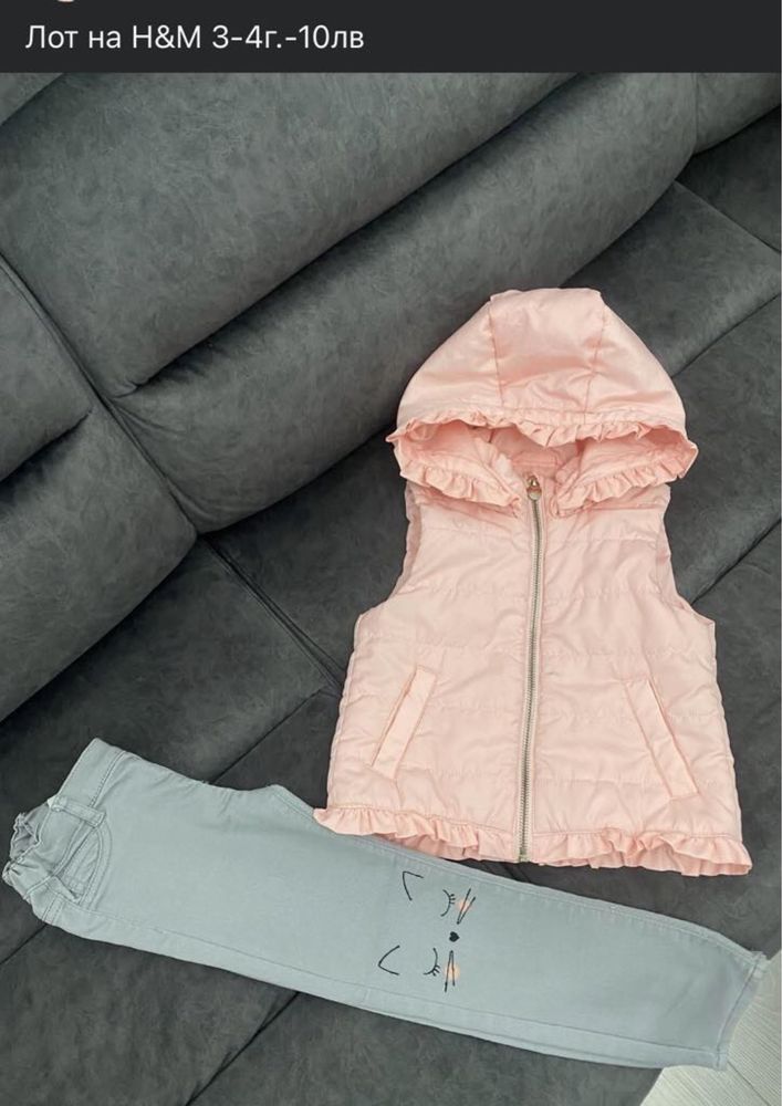 Детски дрехи и лотове р-р 3-4 г.Zara,Converse,H&M и други