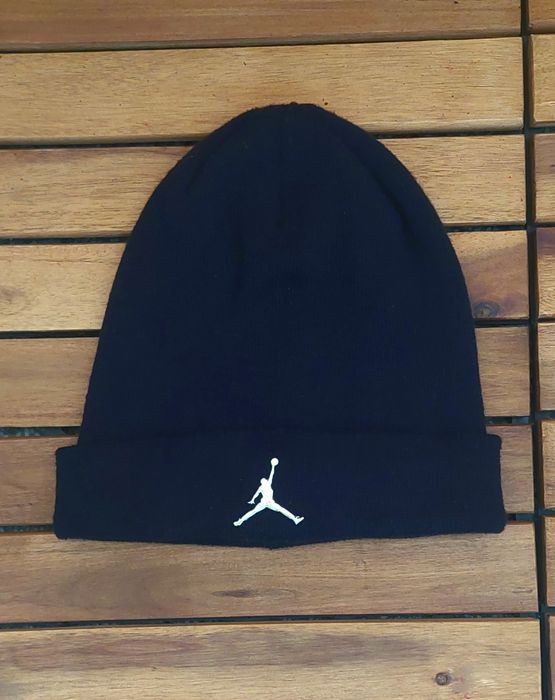 Jordan зимна шапка, Cuffed beanie, черна