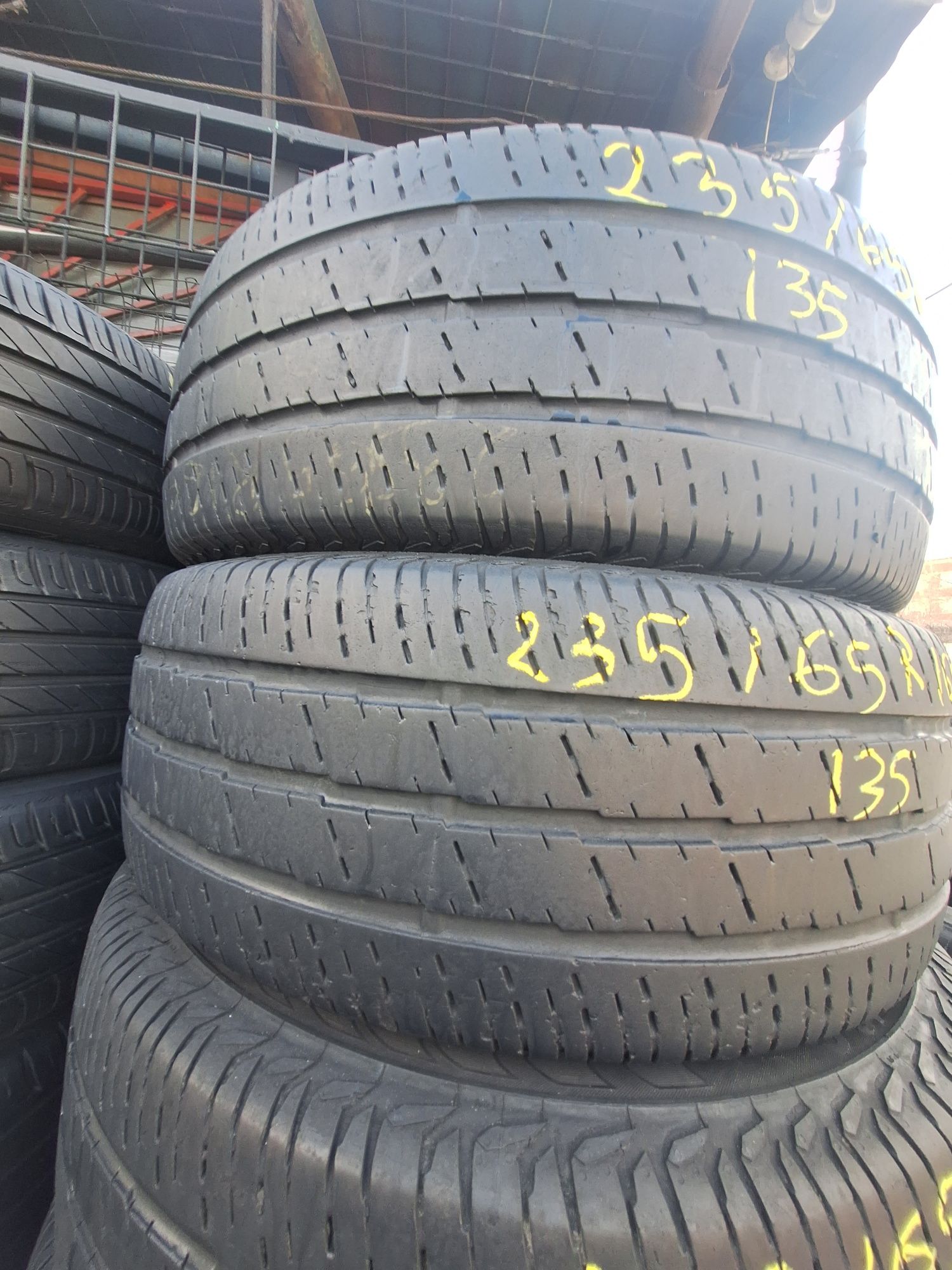 4 anvelope vara 235/65r16 C Continental Montaj gratuit