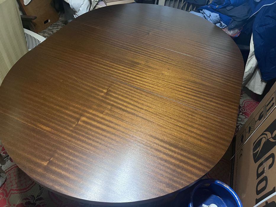 Маса масивна разтегателна