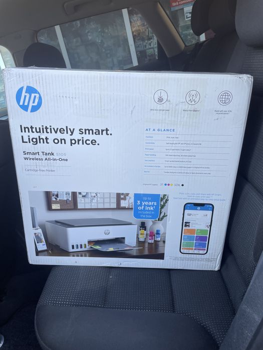 Imprimantă HP Smart Tank 5105 Wireless All-in-One, nouă.