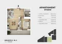 Apartament 2 camere spatios, bloc nou, metrou Berceni