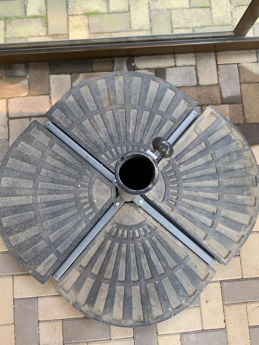 Suport pentru umbrelă de grădină și accesorii de blocare