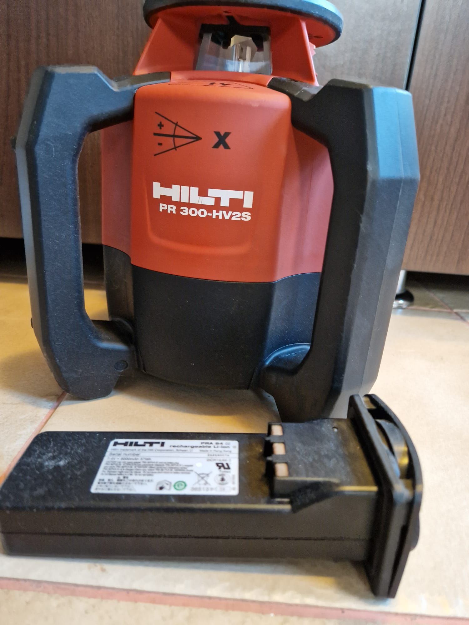 Hilti pr 300 nivela rotativa