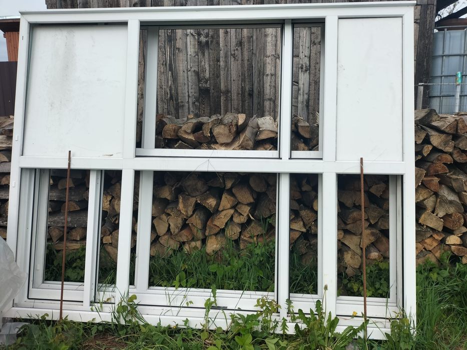 Vând structura/rama/perete/geam tâmplărie PVC