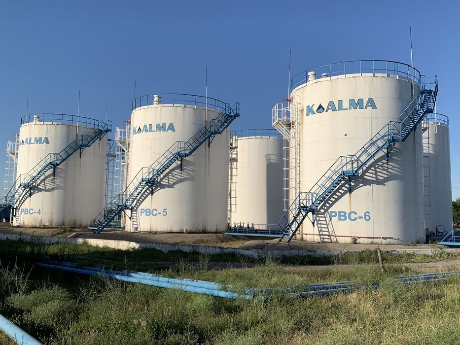 Дизельное топливо оптом,  с нефтебазы в Алматы