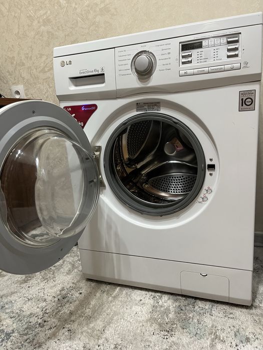 Стиральная машина LG 6кг, использованная, в хорошем состоянии