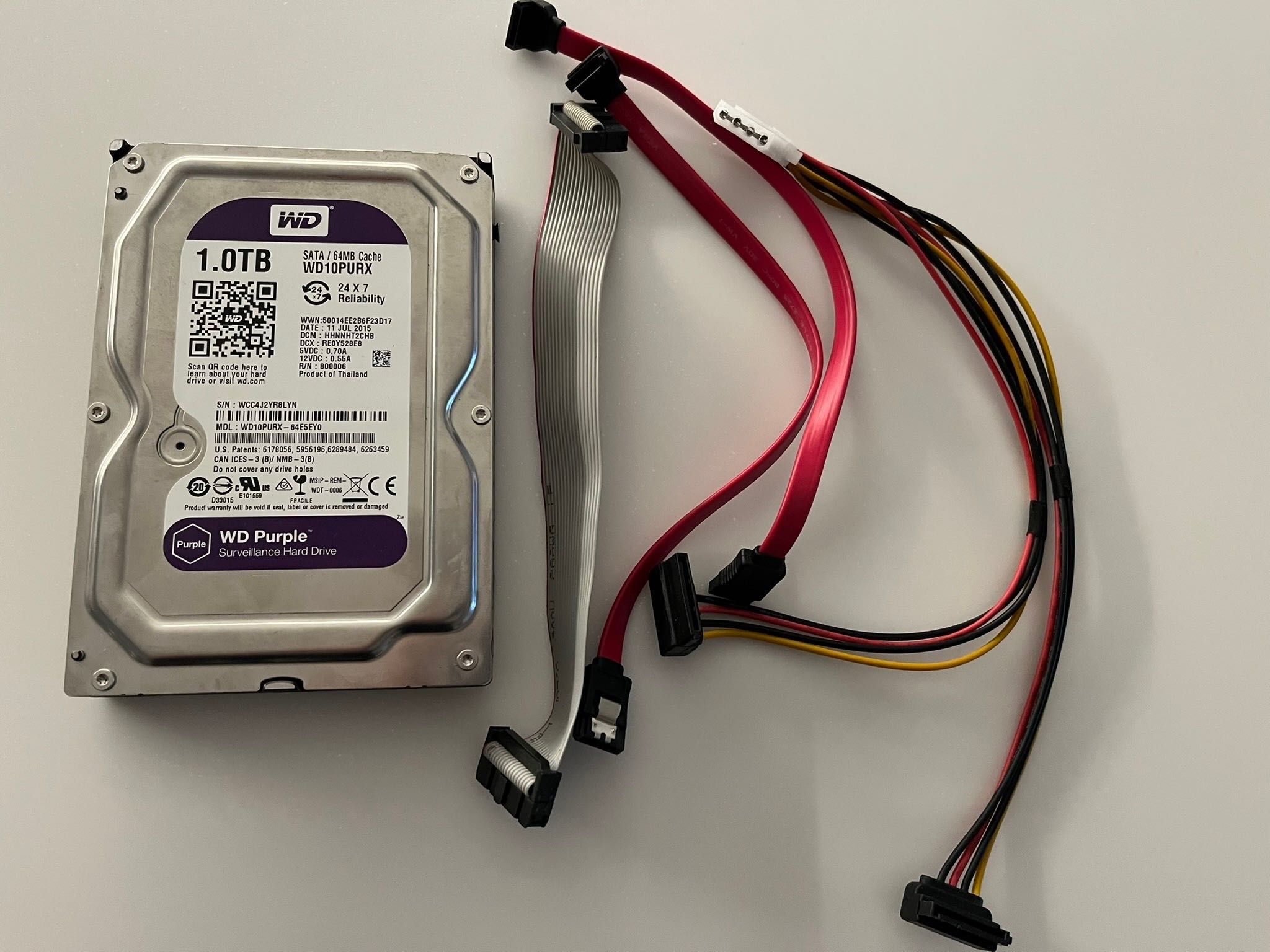 WD Purple 1TB Surveillance Hard Disk Drive - Хард диск