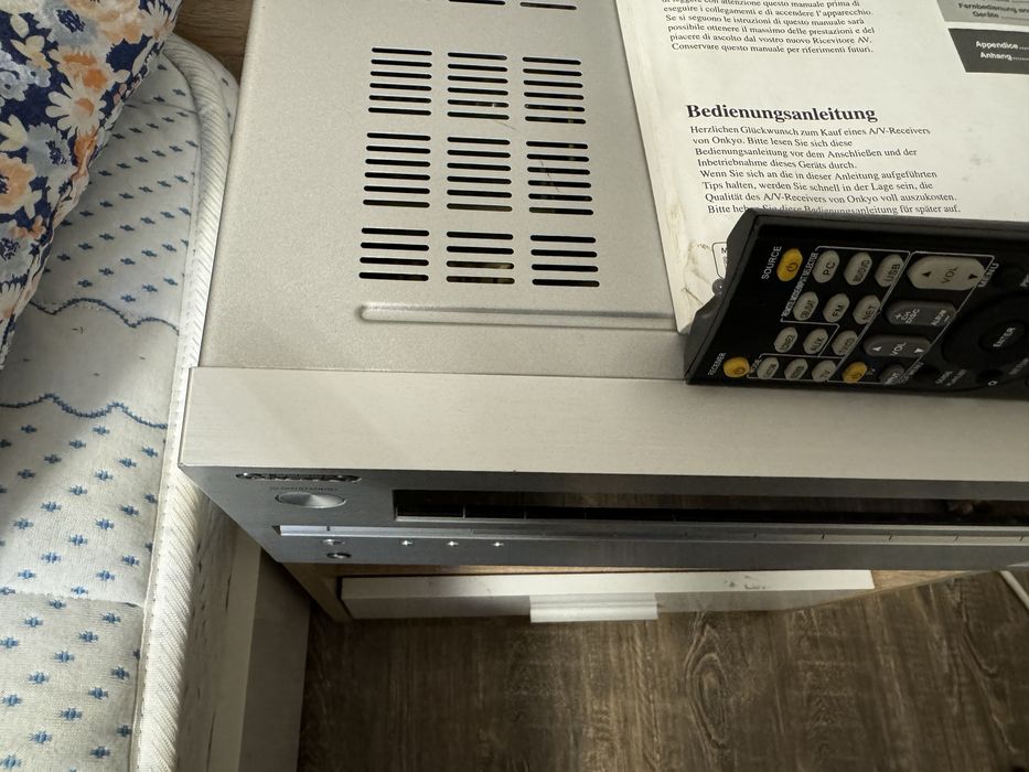 Onkyo TX-NR509 Като нов  Дистанционно