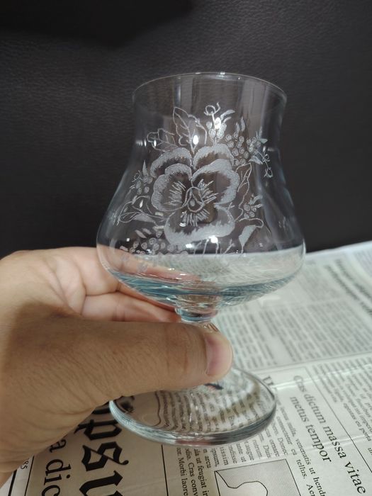 Кристални чаши ръчно гравирани