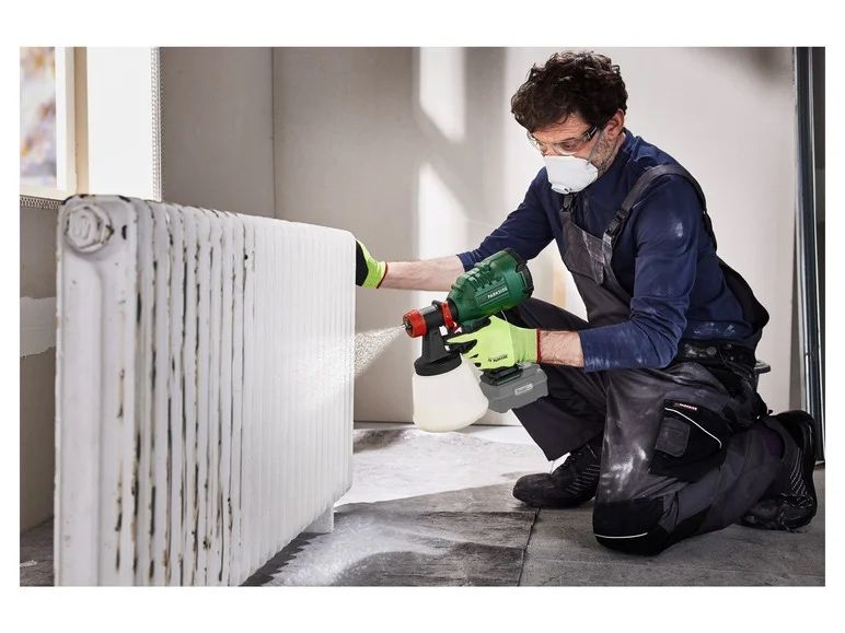 Нов Акумулаторен Пистолет за Боя Parkside 20V.