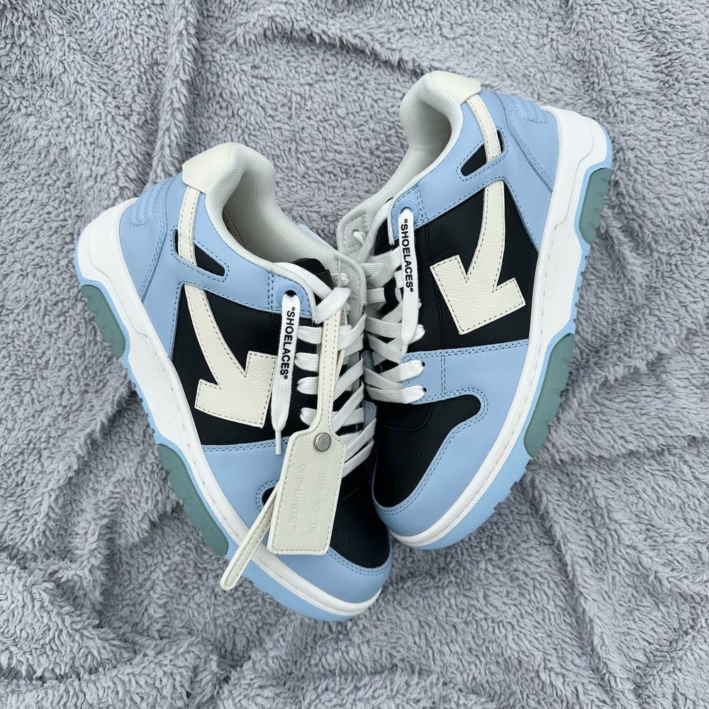 Off-White Out Of Office Baby Blue Albastru Deschis
