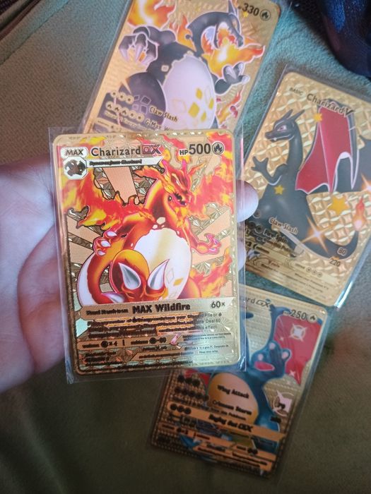 Метални карти покемон