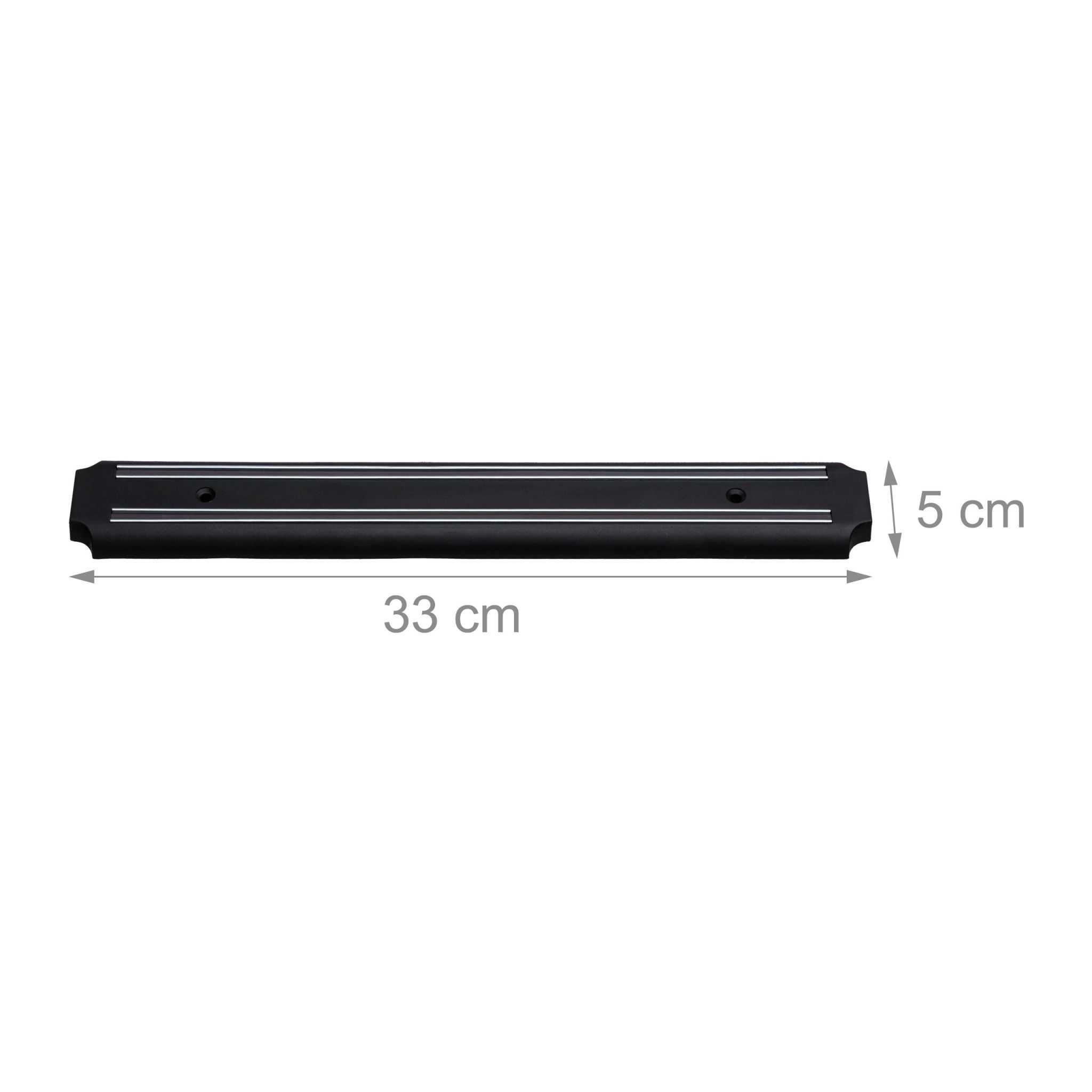 Suport Magnetic de Perete 33 cm pentru Cutite si Unelte Montaj Simplu