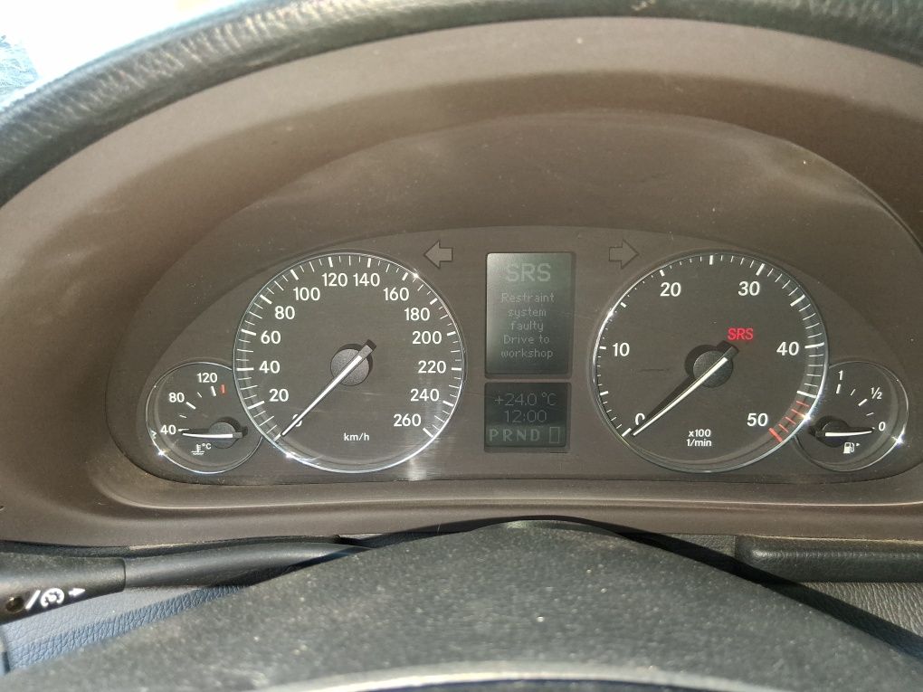 Киломераж mercedes w203 facelift  diesel
