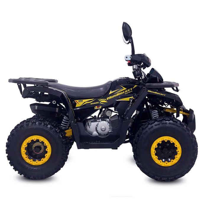 Atv 125cc Tao Shark 8" semi-automat 4T benzina galben