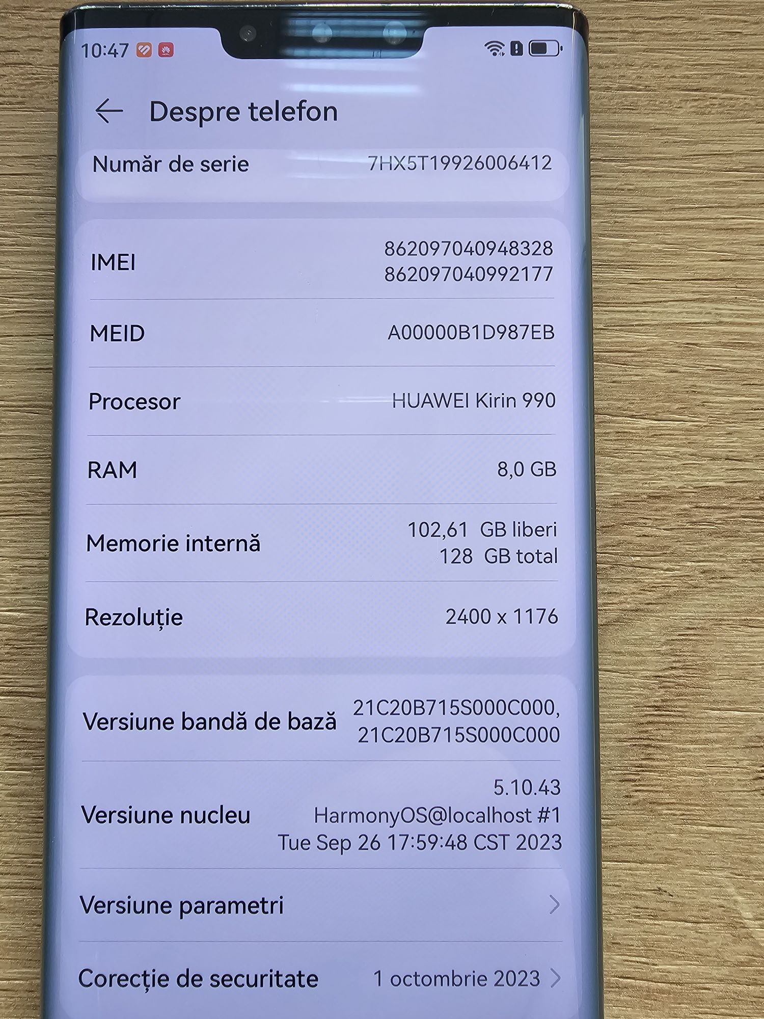 Huawei mate 30 pro 128 gb 8 gb ram