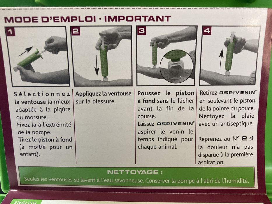 Kit înțepături insecte albine viespi tantari