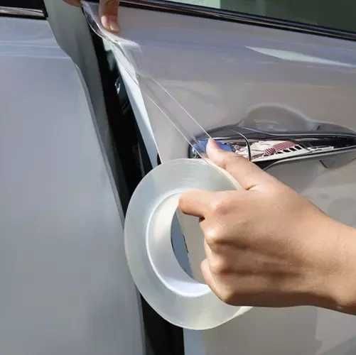 Защитна лента за автомобил / Предпазна лайсна за врати и прагове - 5м.