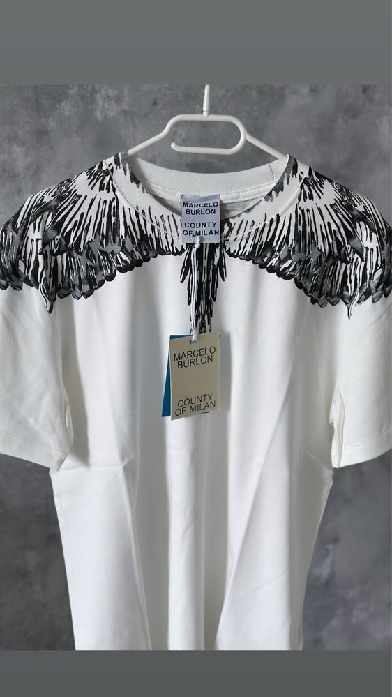 Tricou Marcelo Burlon White Premium xl xxl