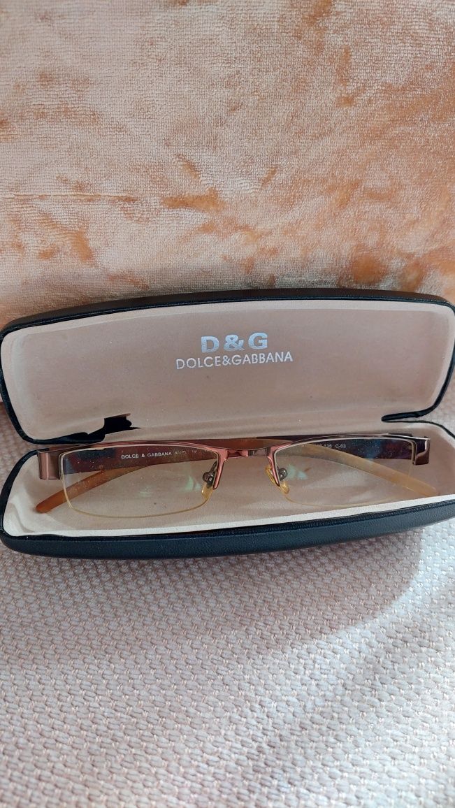 D&G Dolce & Gabbana оригинални диоптрични очила с оригинален калъф