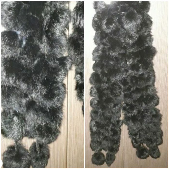 Fular blana artificială Nou