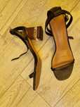 Sandale piele negre,