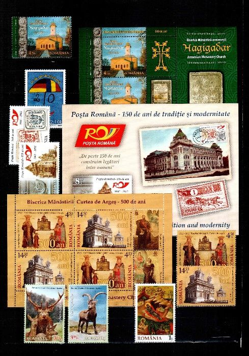 Timbre Romania 2012 - AN COMPLET!!! 82 timbre + 16 blocuri, MNH!
