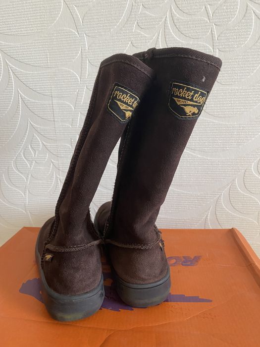 Cizme piele intoarsa Rocketdog