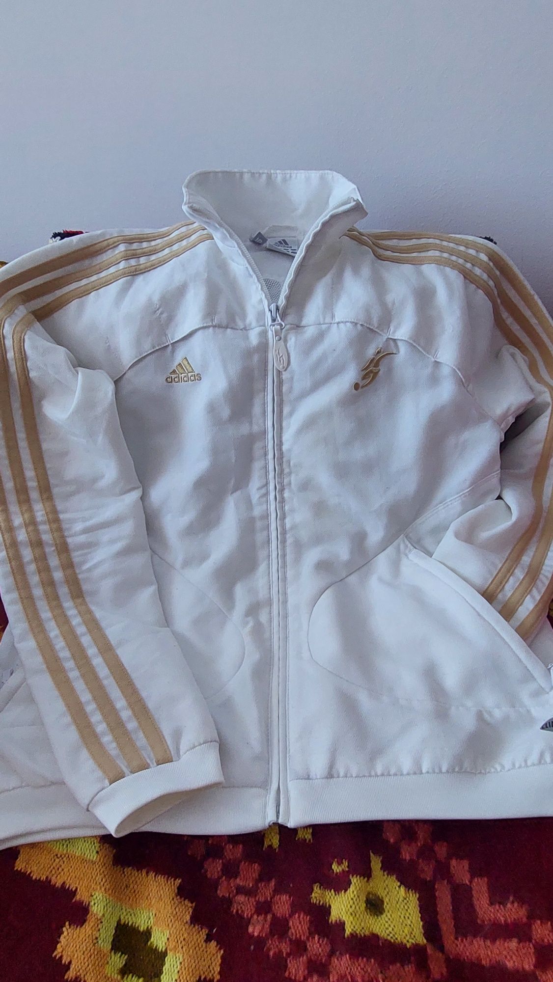 Jacheta Adidas alba