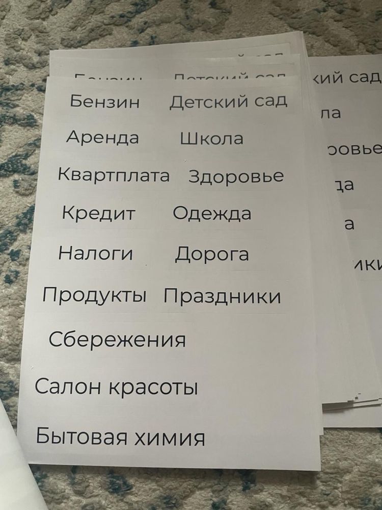 Планировщик бюджета