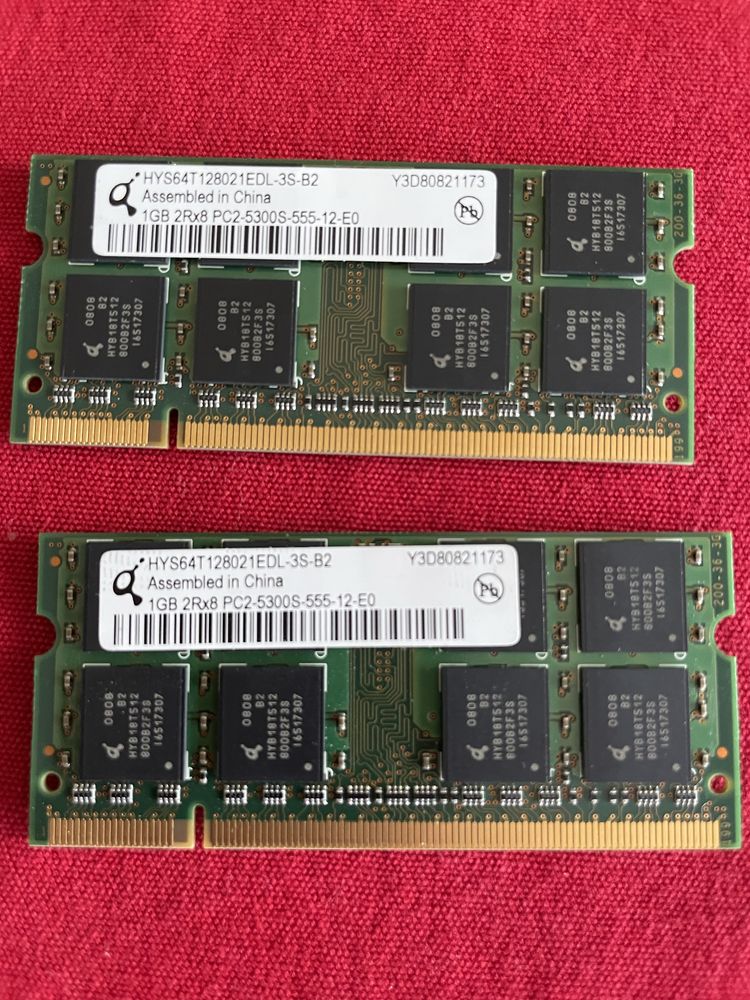 Памет за компютър/лаптоп  RAM DDR2, DDR3