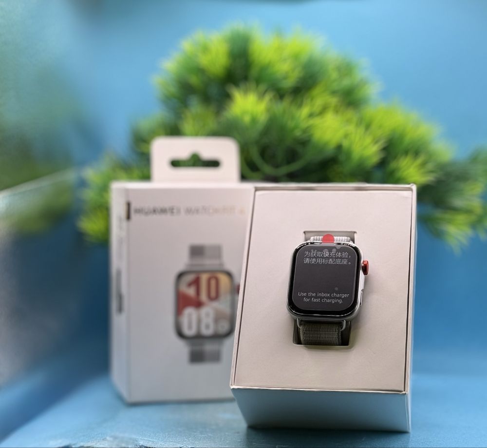 НОВО!!! Смарт часовник HUAWEI Watch Fit 4, Grey, Grey Nylon Strap