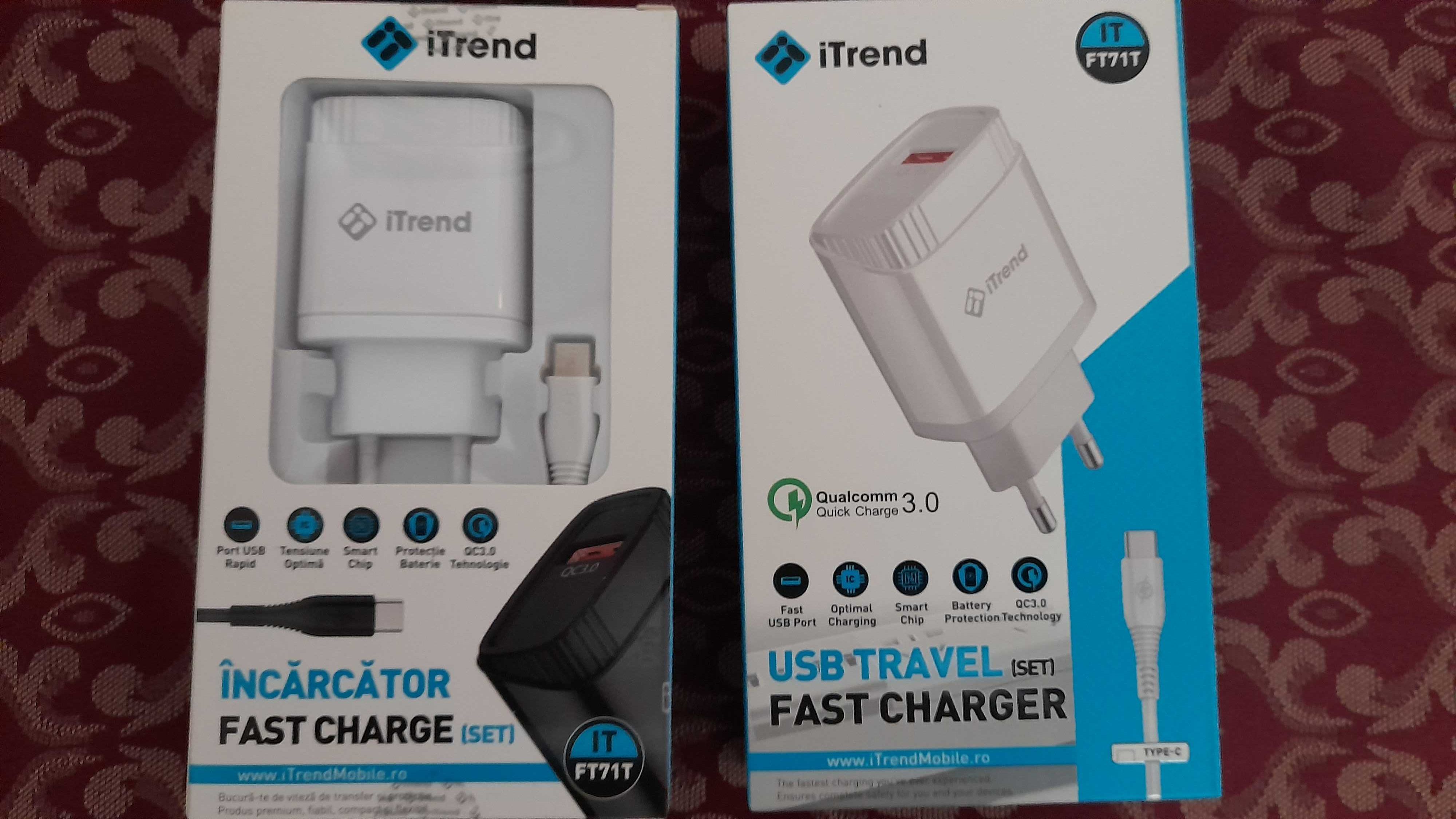 incarcator fast charge 25w Samsung set adaptor priza + cablu incarcare