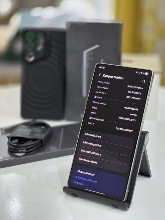 Samsung Galaxy S25 Ultra / 12GB RAM / 256GB / Titanium Black / Ca nou!