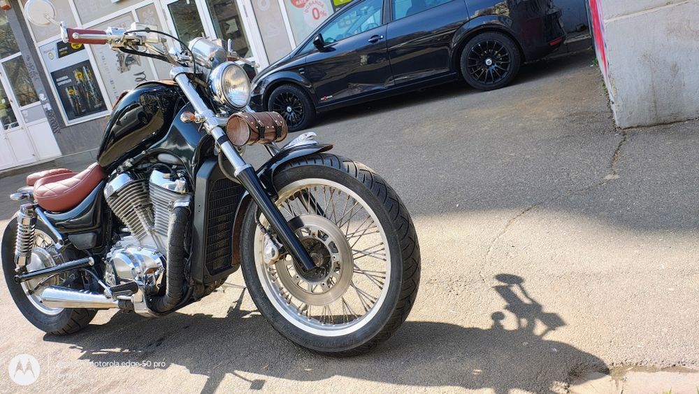 Intruder  Chopper bobber frumos făcut , Suzuki Intruder vs800.