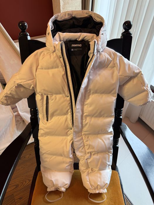 Costum ski copii - REIMA - alb - PENE si PUF
