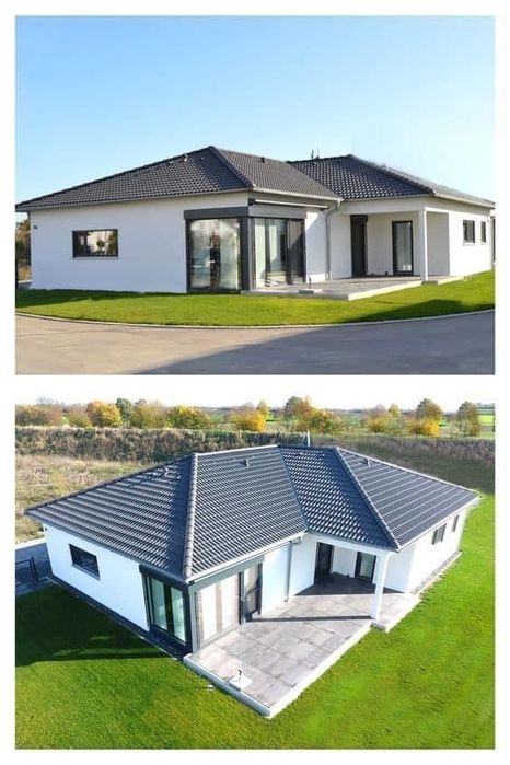 Case pe structura metalica învelite cu panouri sandwich