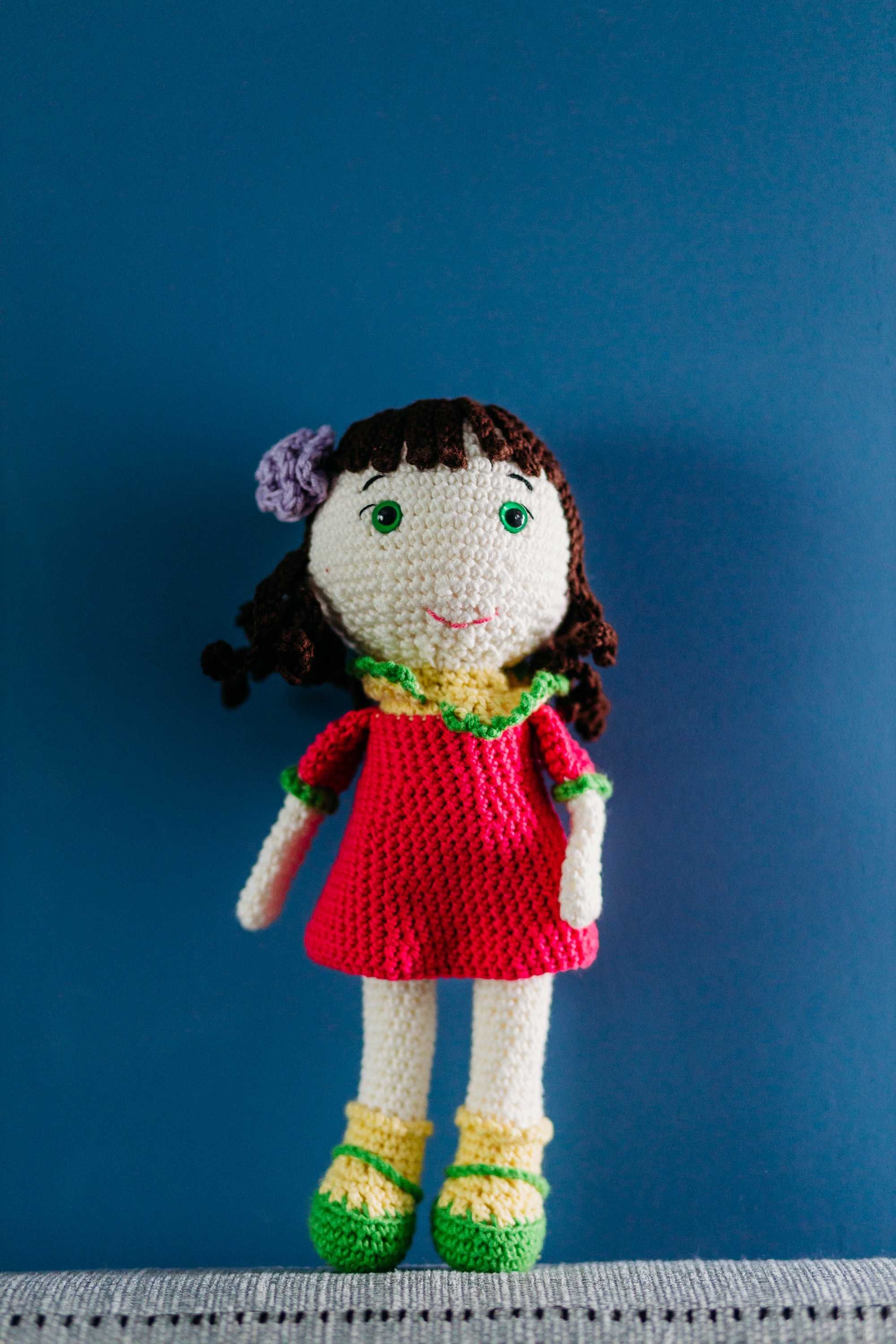 Jucarie crosetata, Papusa Alina - Amigurumi