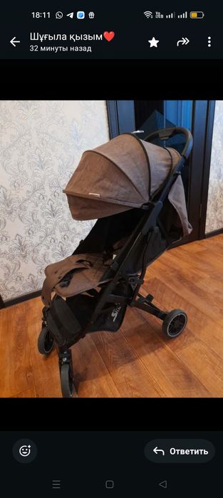 детский коляска в отличном состояний, почти новый