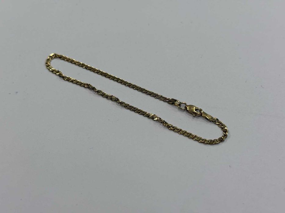 Мъжка златна гривна 14K – 2.10г