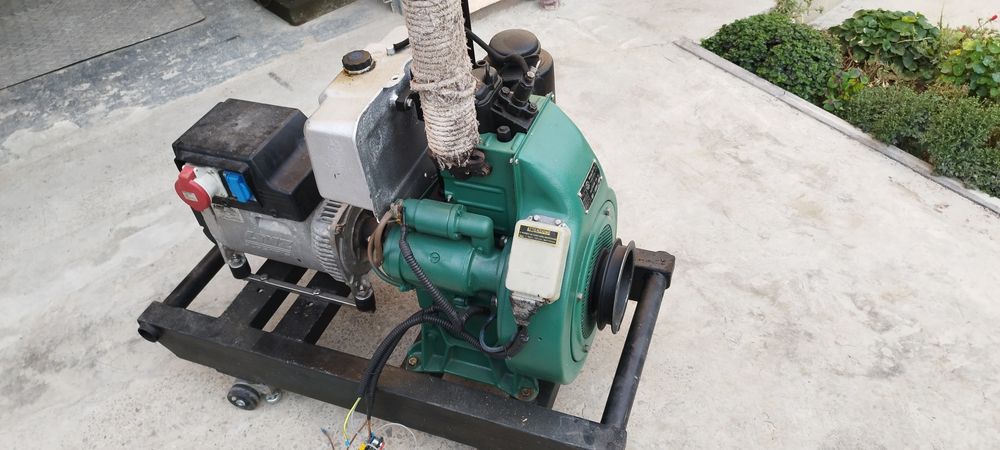 Motor diesel cu generator