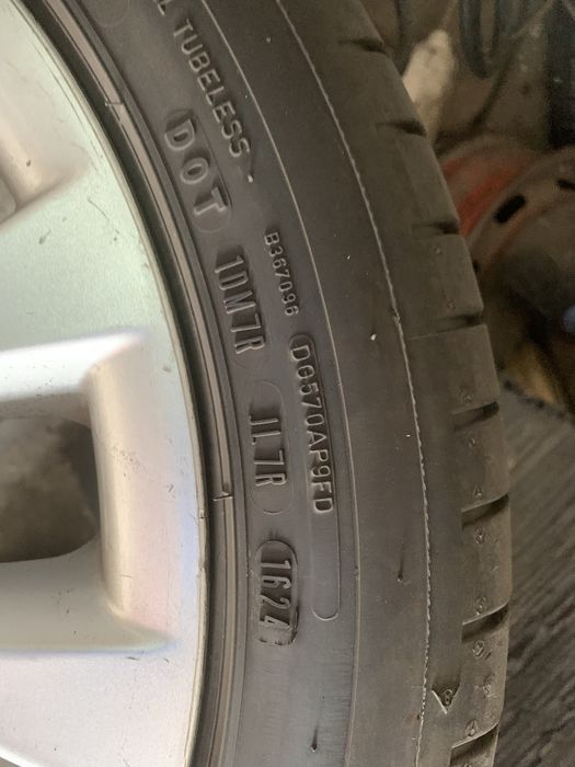 Anvelope vară Dunlop 225.45.r17 Dot 2024 puțin folosite