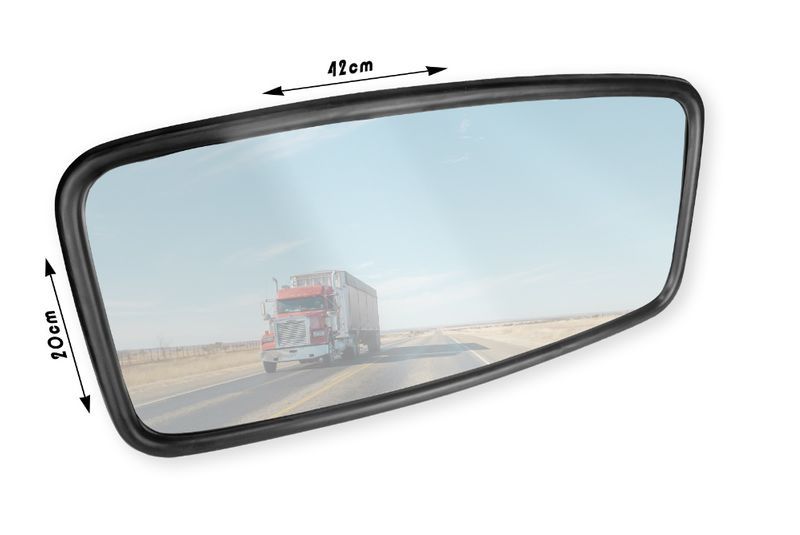 Странично Огледало за Камион, Автобус, Бус, Влекач, Тир / 42 x 20 см