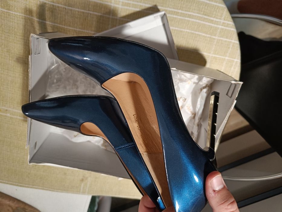 Pantofi Polanski cu toc de ocazie