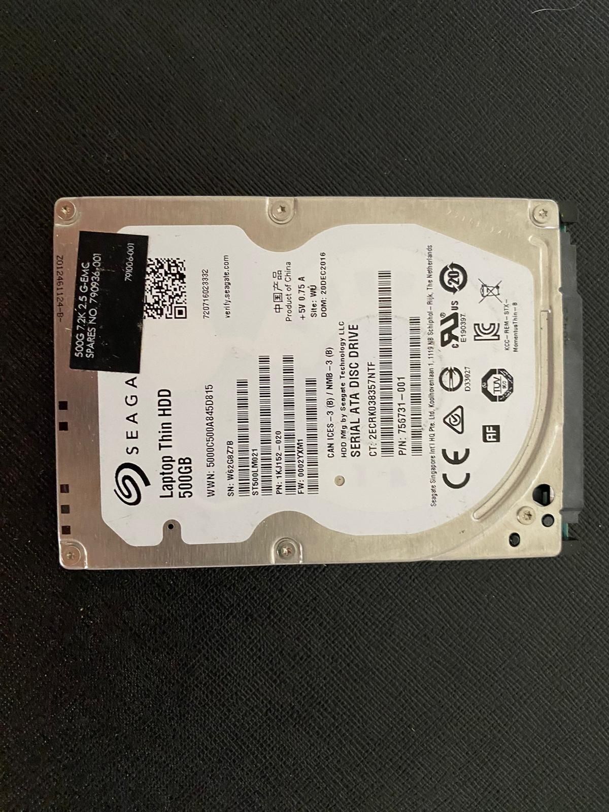 Hdd laptop 1T si 500GB