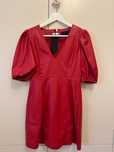 Rochie piele ecologica rosie Kendall+Kylie