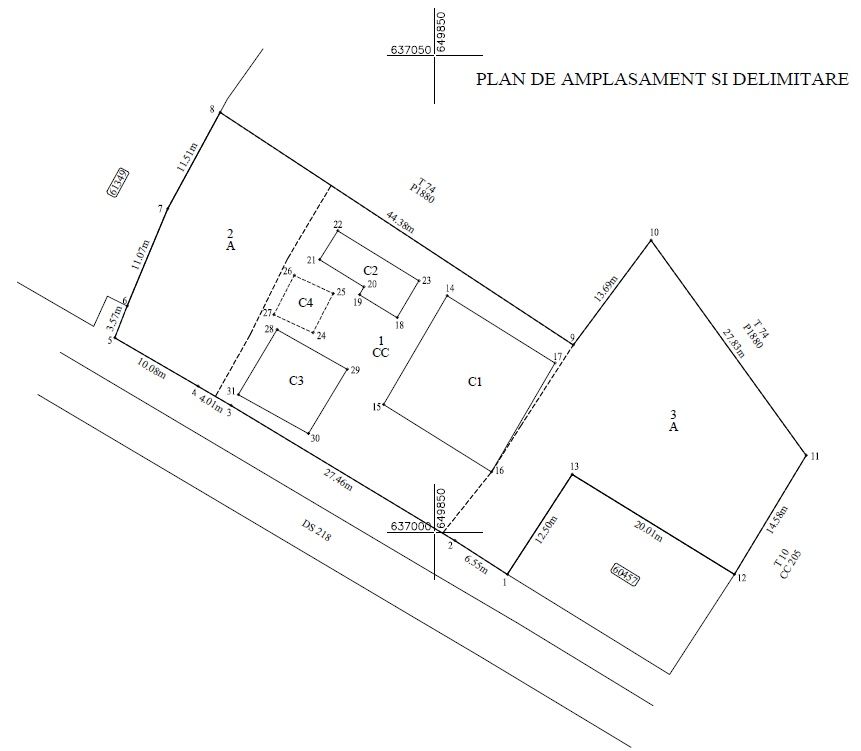 Execut lucrări de cadastru, topografie si geodezie