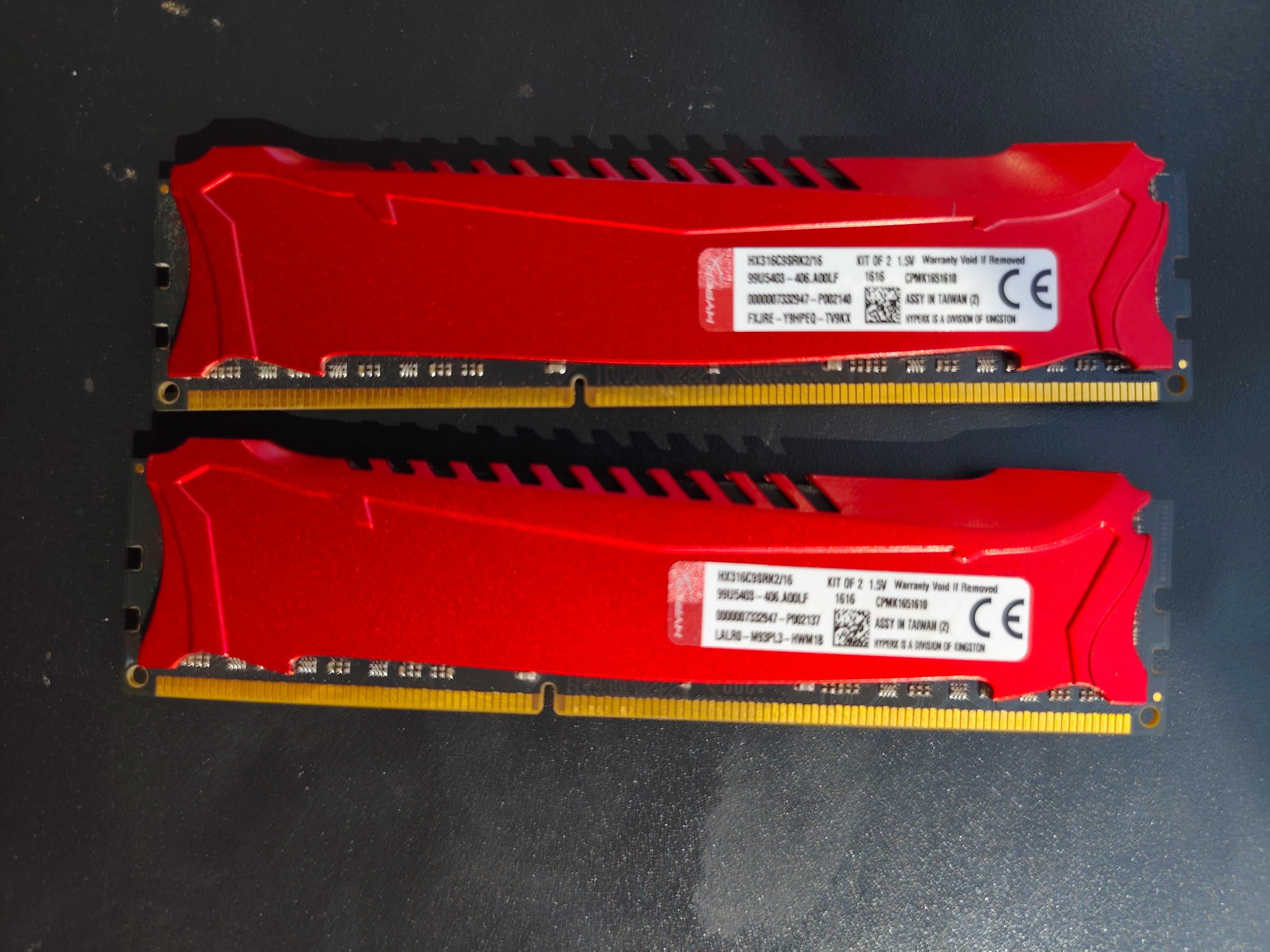 Set Memorie RAM HyperX Fury 16GB 2x8