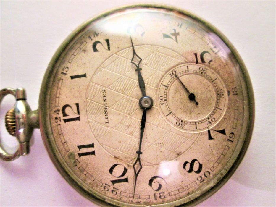 ceas LONGINES de buzunar an 1928 calibrul 18.79 TJ